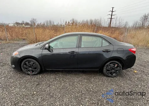 2018 Toyota Corolla Le from USA, damaged, VIN 2T1BURHE9JC116855